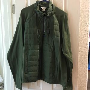 Orvis mixed media jacket